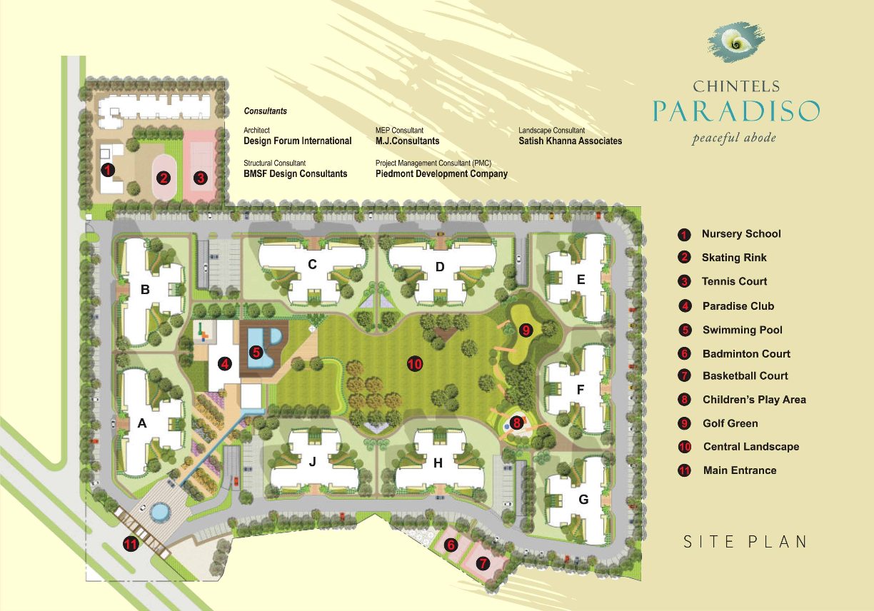 Chintels Paradiso Master Plan