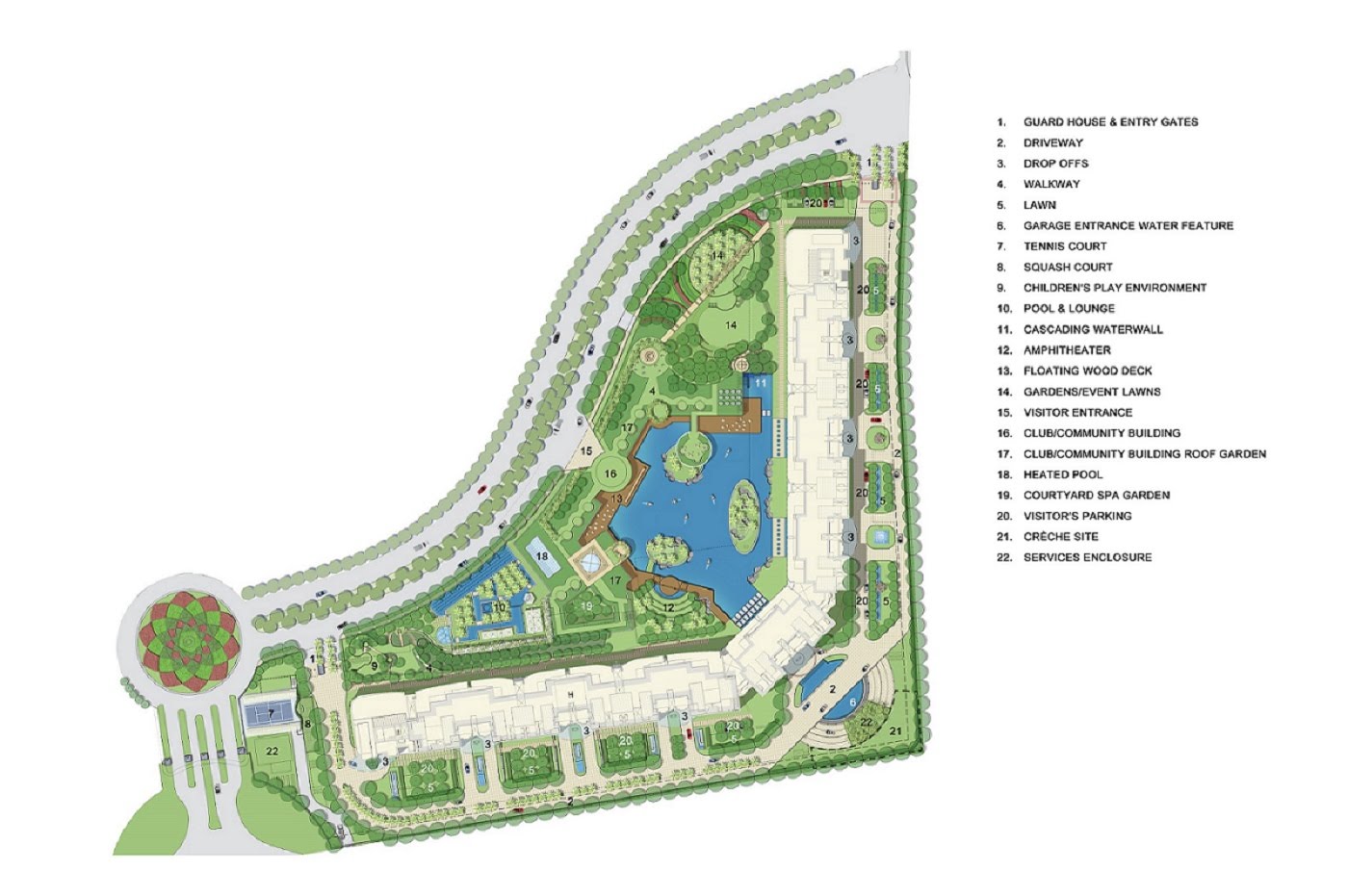 Dlf The Camellias Master Plan