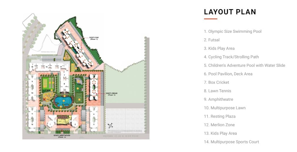 Dosti Cedar Master Plan