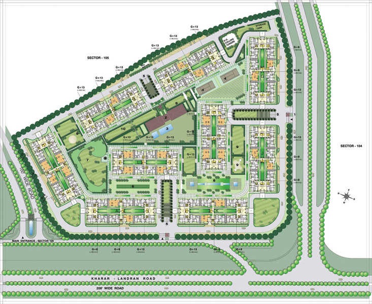 Emaar The Bungalows Master Plan