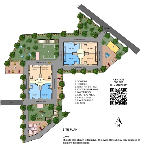 Eros Edenwood Towers Master Plan