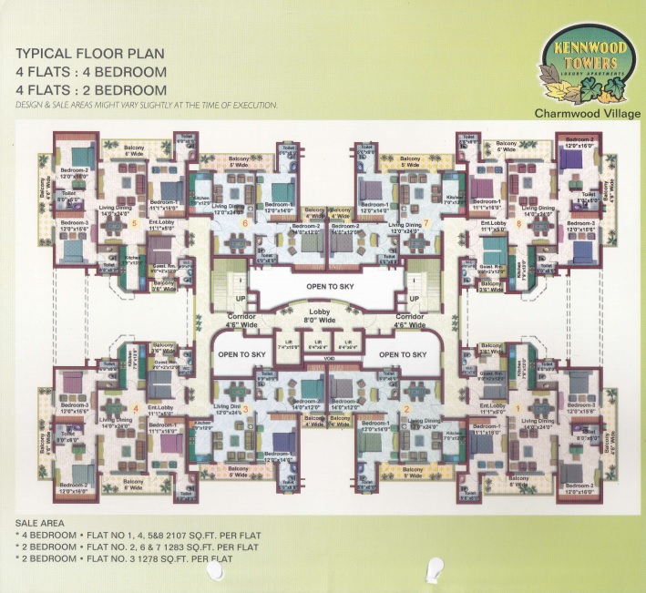 Eros Kenwood Tower Master Plan