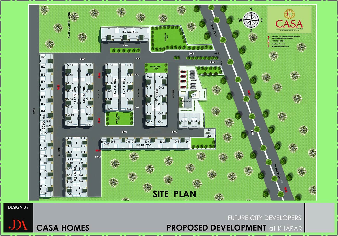 Future Casa Homes Master Plan