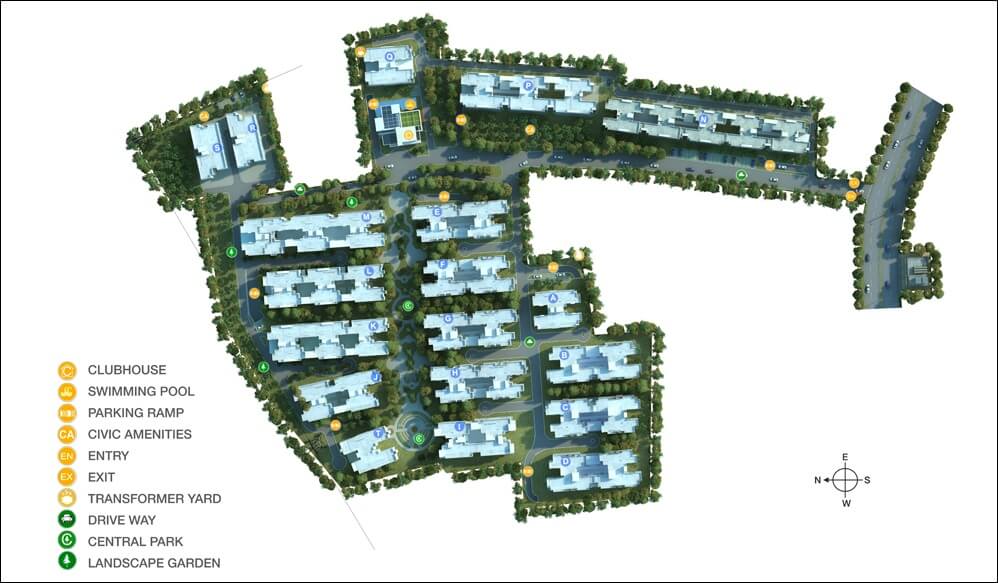 Godrej E City Master Plan