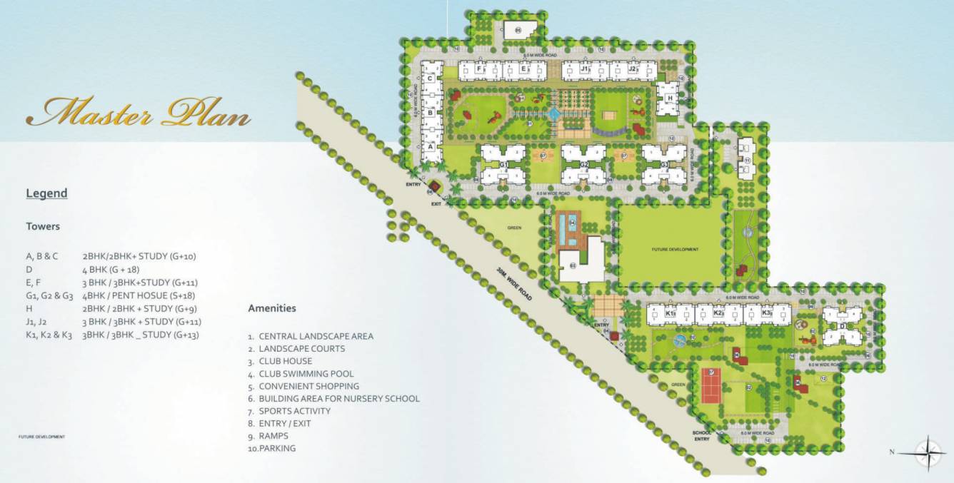 Indiabulls Centrum Park Master Plan