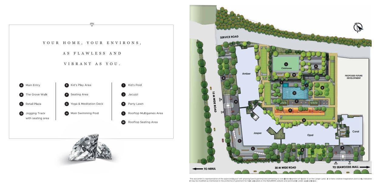 L And T West Square Seawoods Master Plan