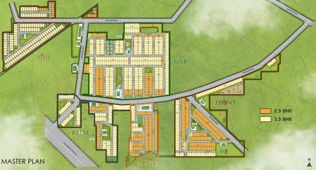 M3m Antalya Hills Master Plan