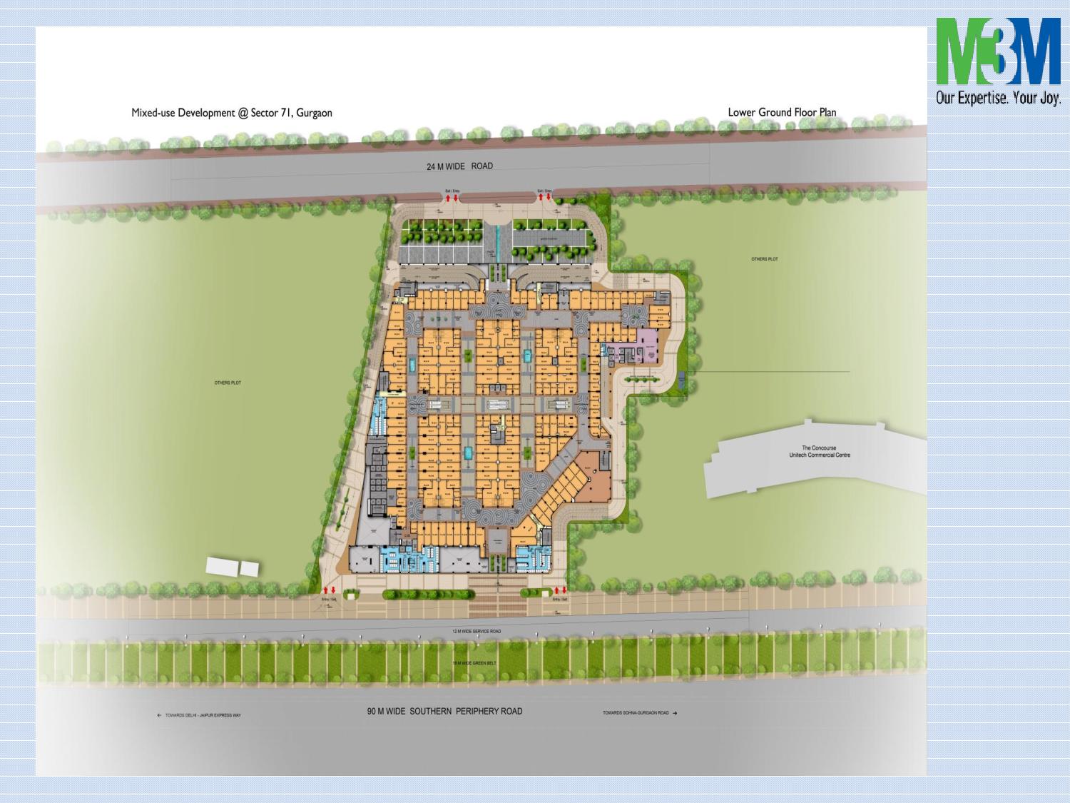 M3m Broadway Master Plan