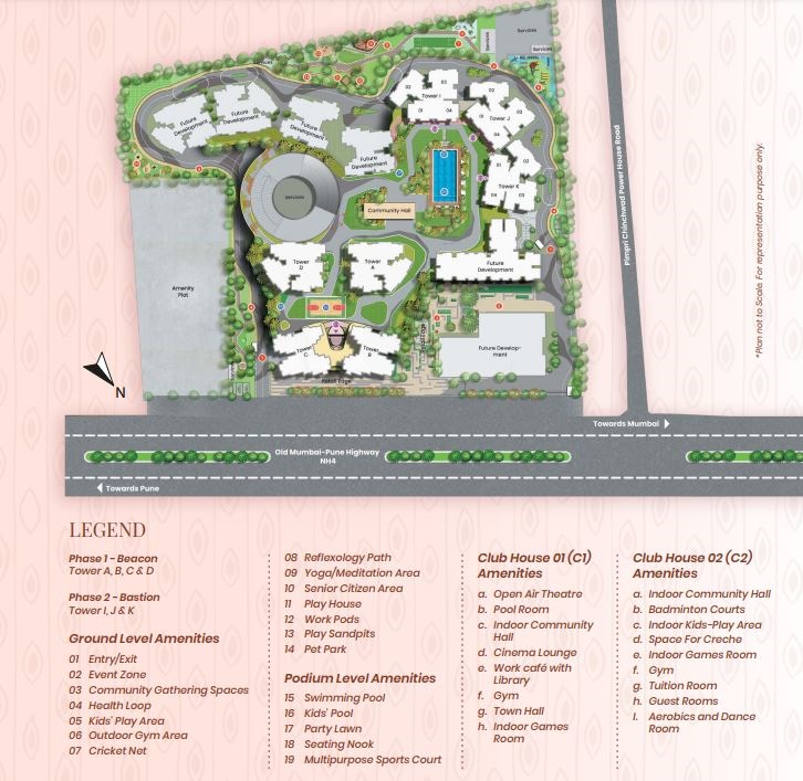 Mahindra Citadel Bastion Master Plan