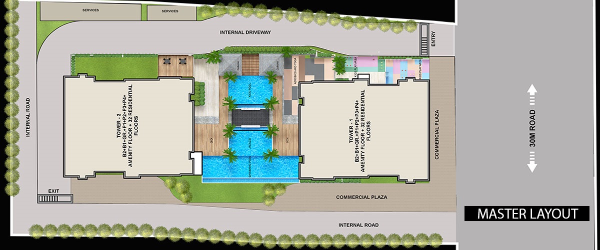 Majestique 27 Grand Residences Master Plan