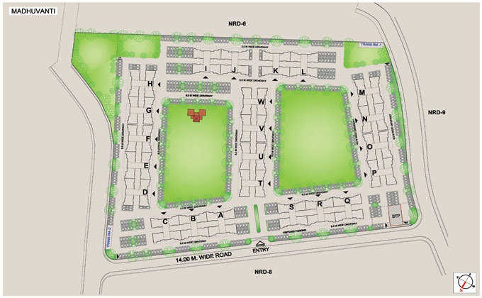 Nanded City Madhuvanti Master Plan