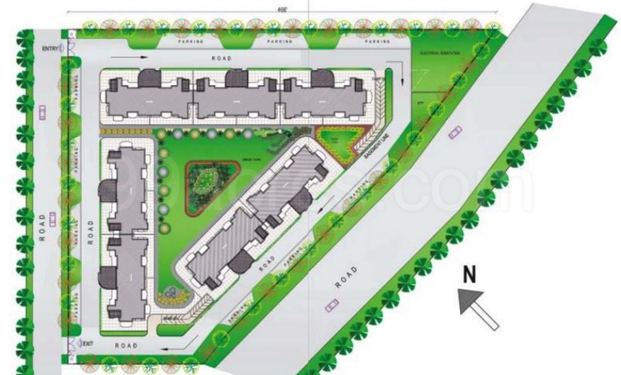 Nk Savitry Towers Master Plan