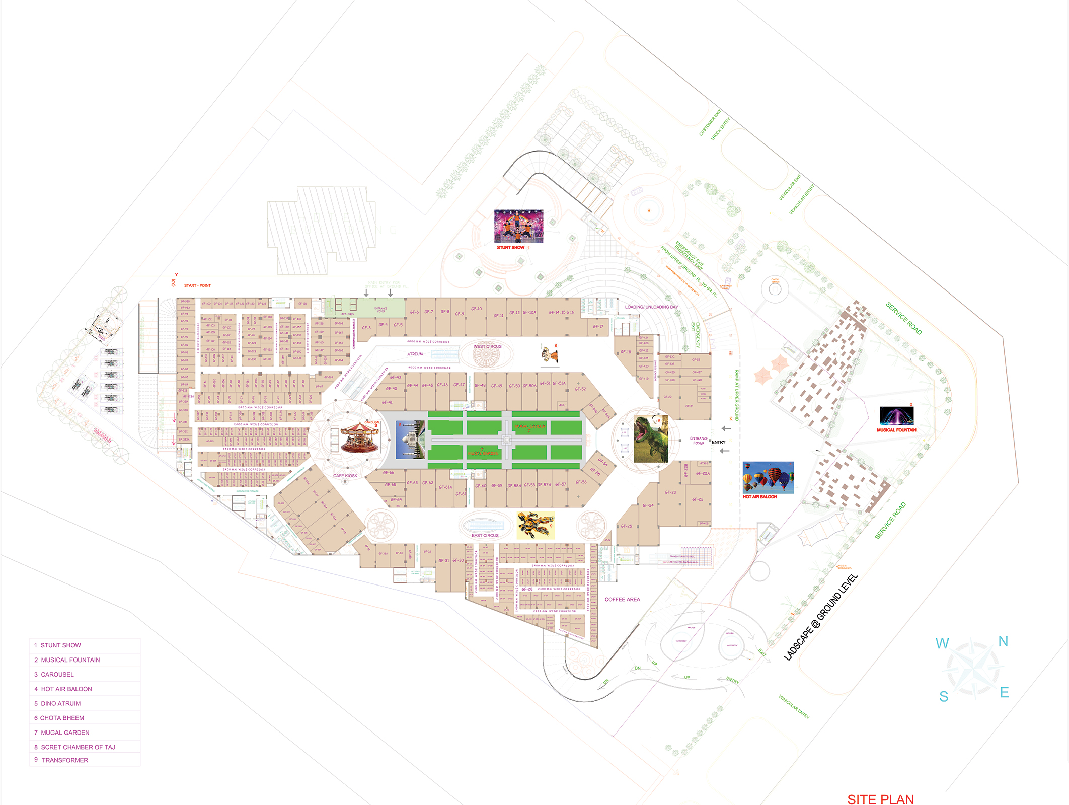 Omaxe Connaught Place Master Plan