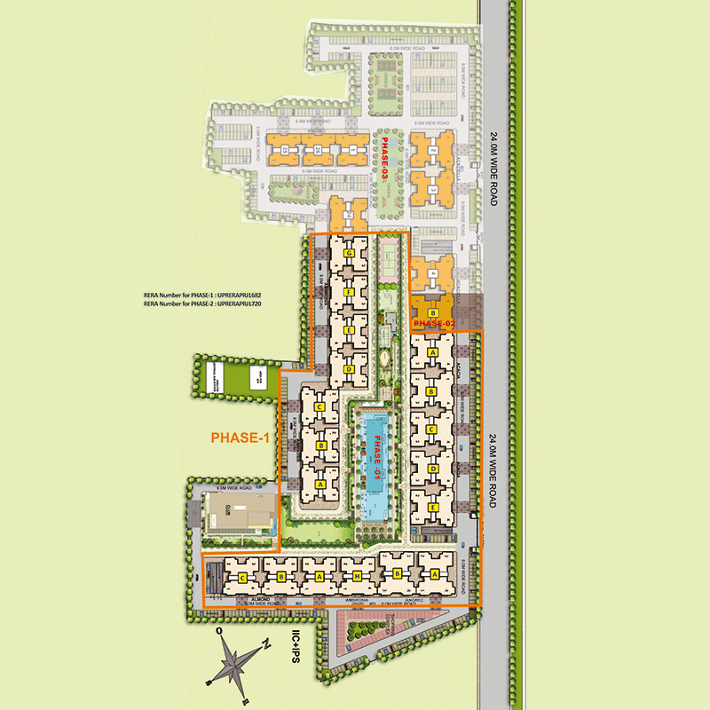 Omaxe Residency 2 Master Plan