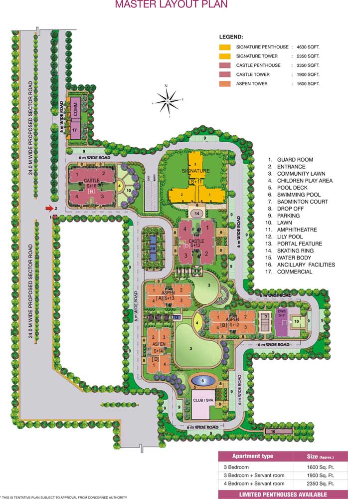 Omaxe Spa Village Master Plan