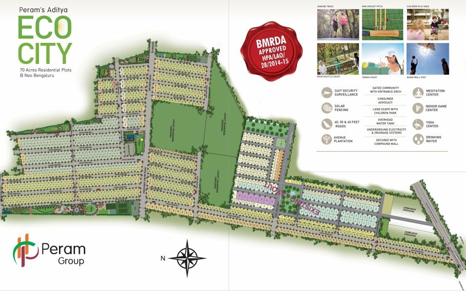 Peram Aditya Ecocity Master Plan