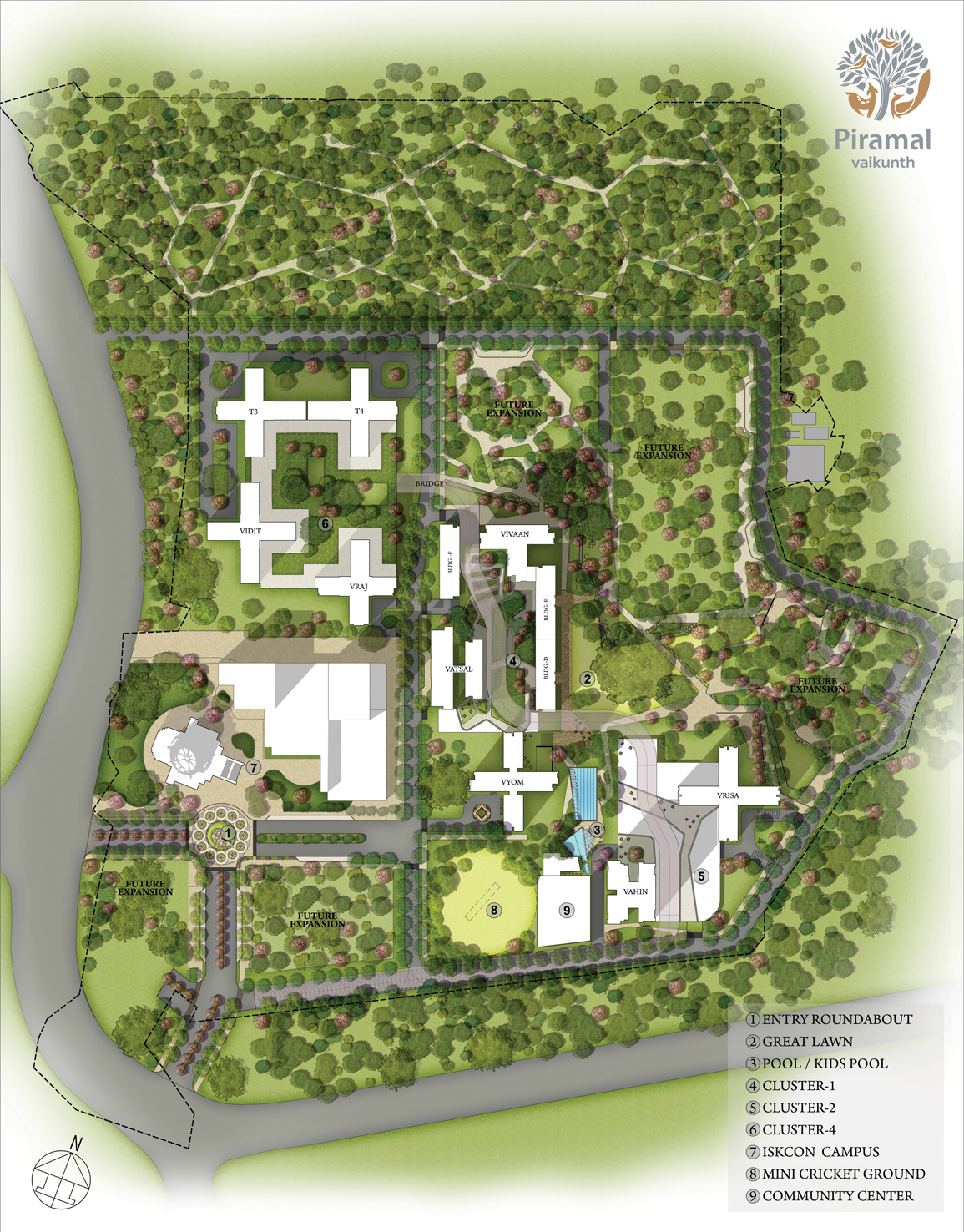 Piramal Vaikunth Vyan Master Plan