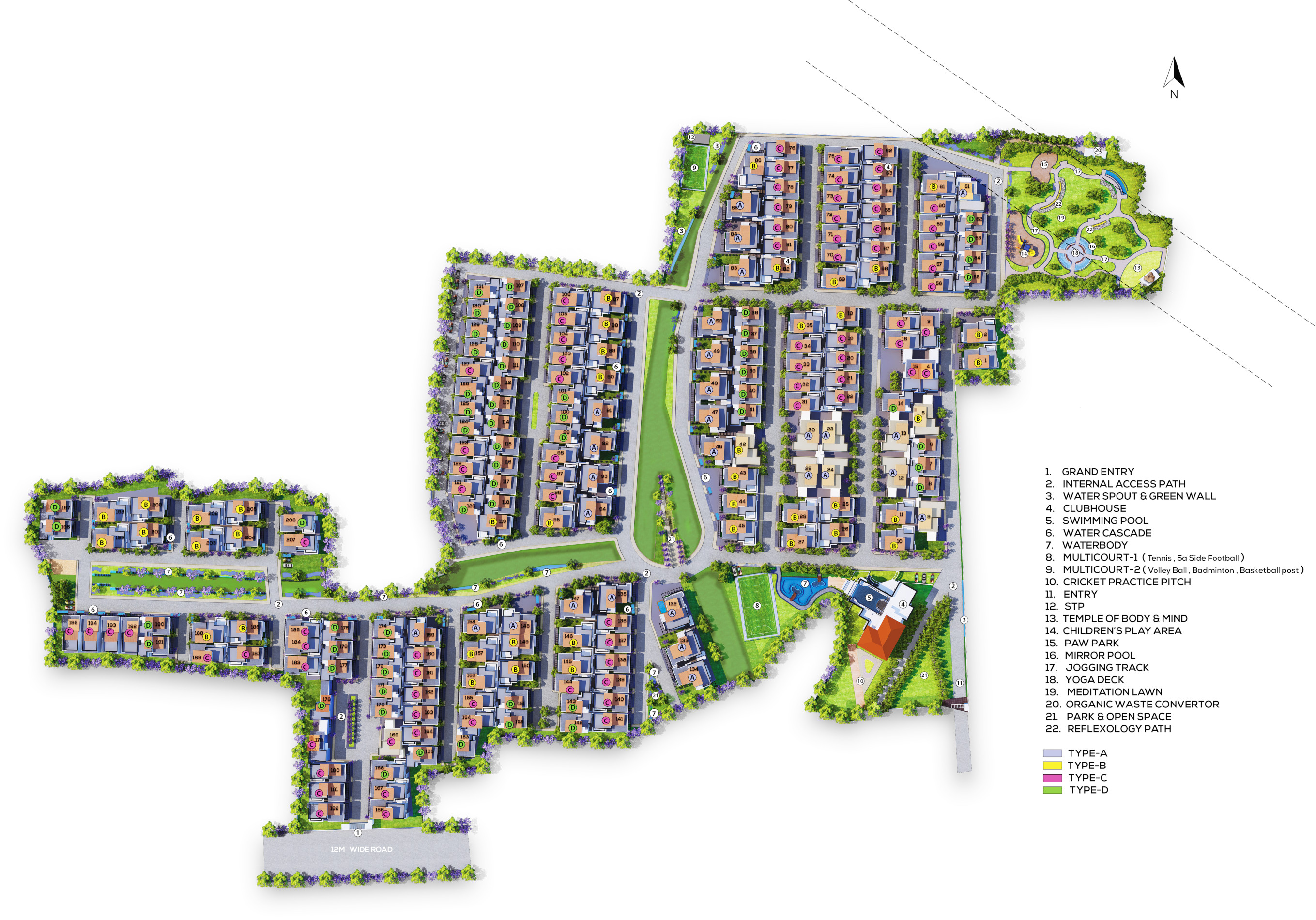 Purva Smiling Willows Master Plan