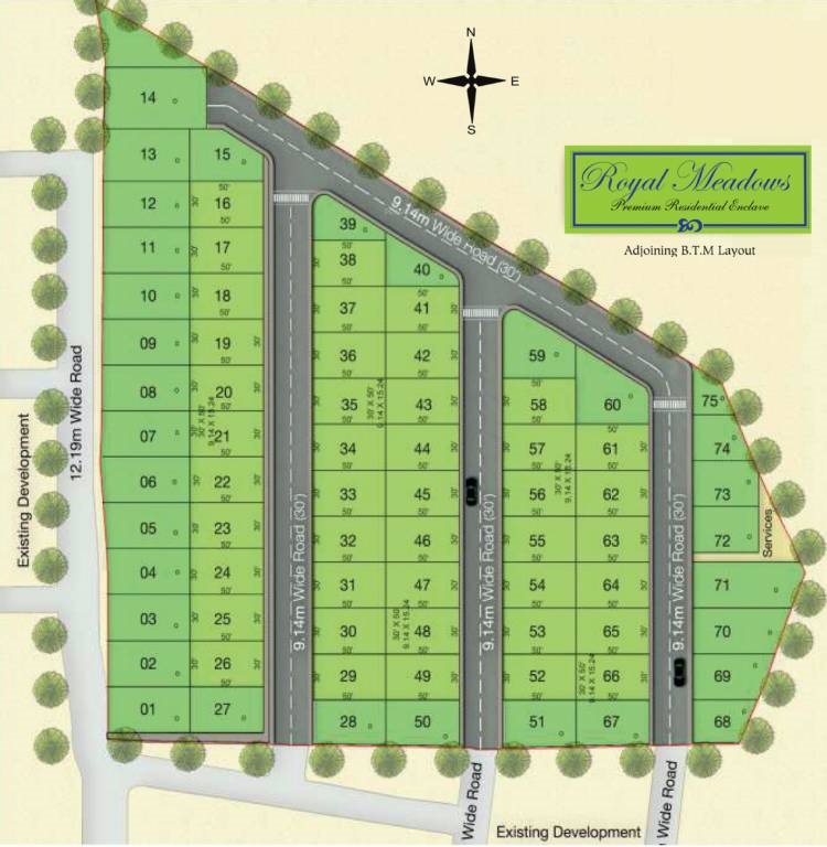 Rs Royal Meadows Master Plan