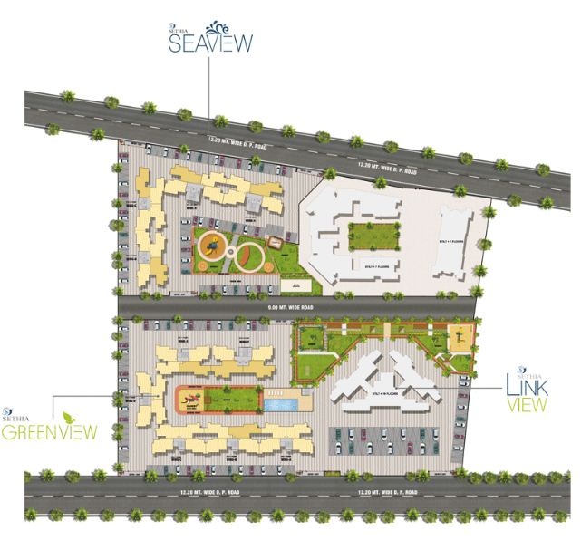 Sethia Green View Master Plan