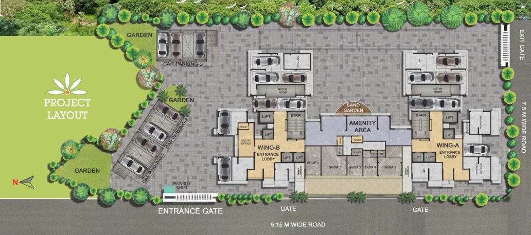 Shirke Parijat Hill View Master Plan