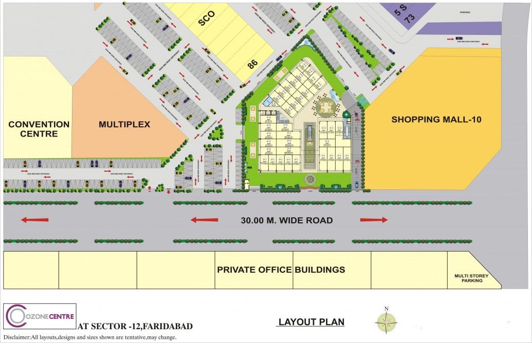 Shiv Sai Ozone Centre Master Plan