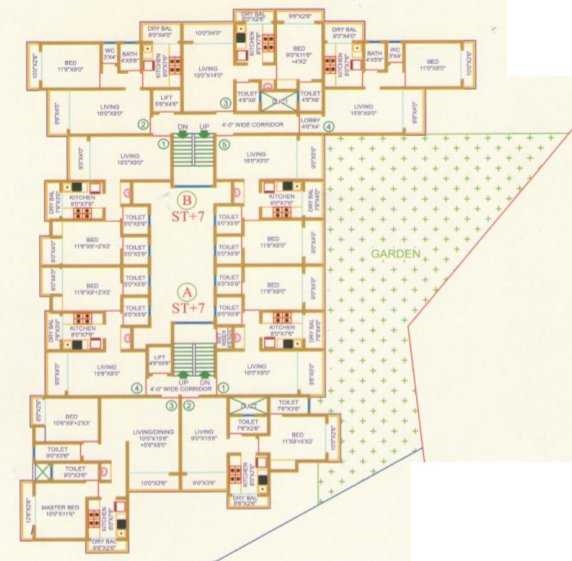 Shree Ostwal Pride Master Plan