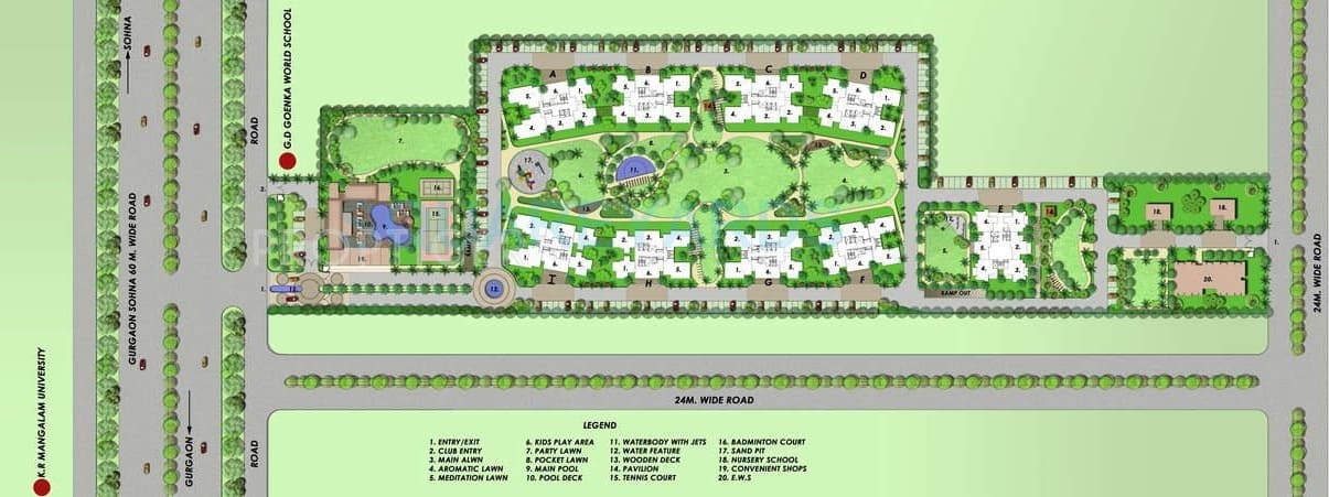 Shree Vardhman Olive Master Plan