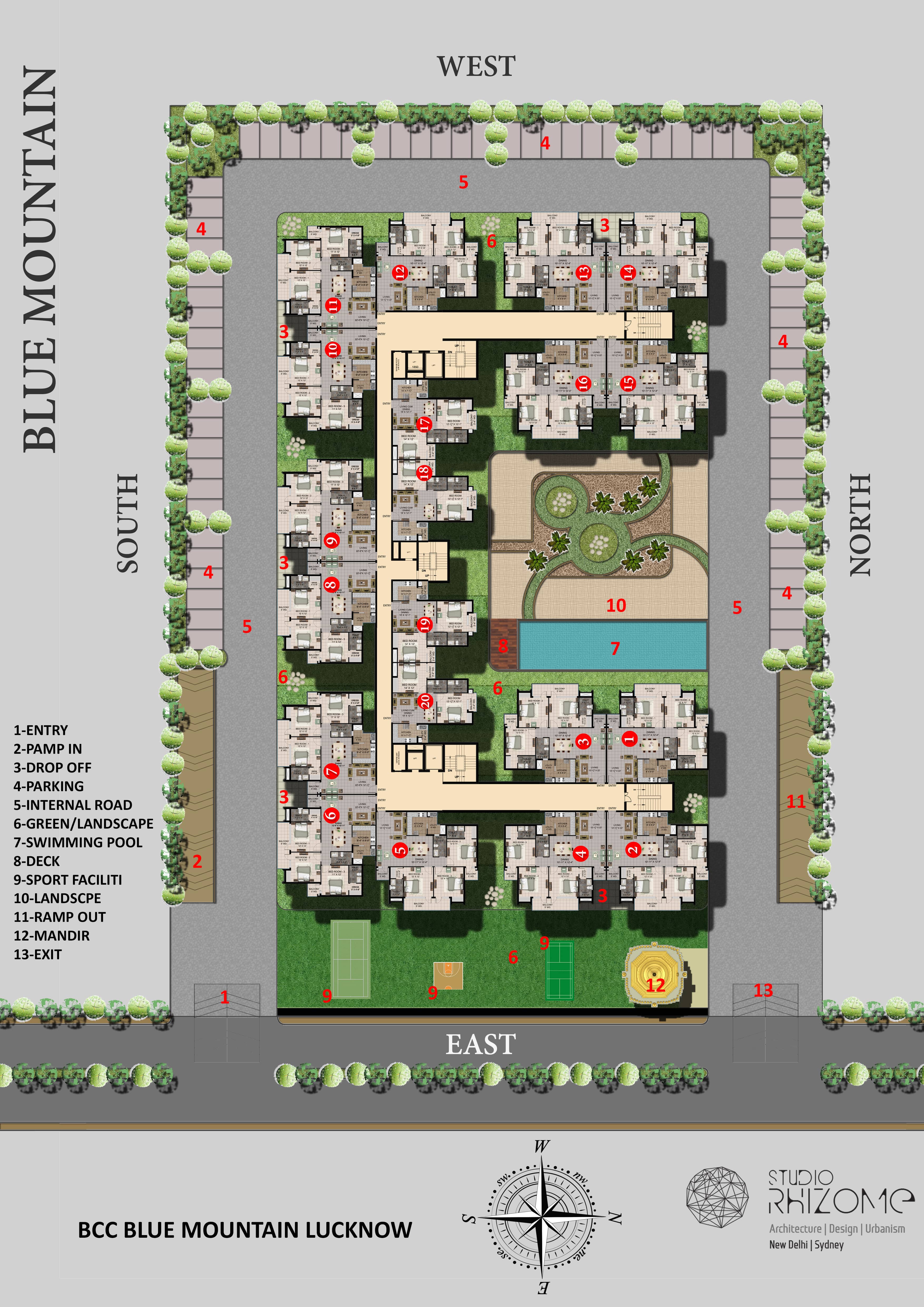 Shri Balaji Bcc Blue Mountain Master Plan