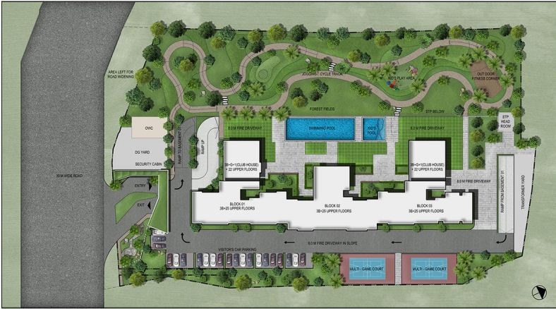 Sobha Forest Edge Master Plan