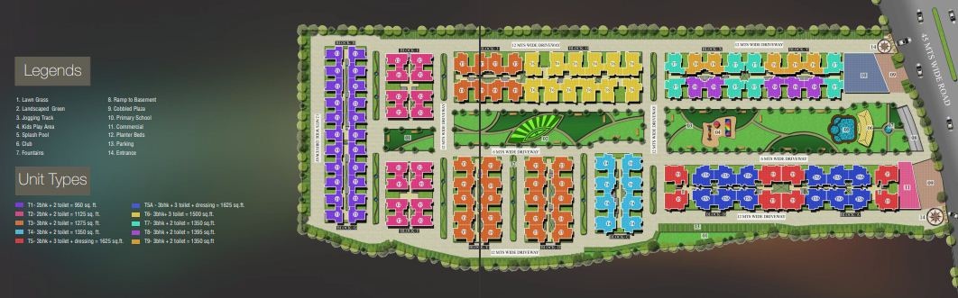 Super Realtech Oxy Homez Master Plan