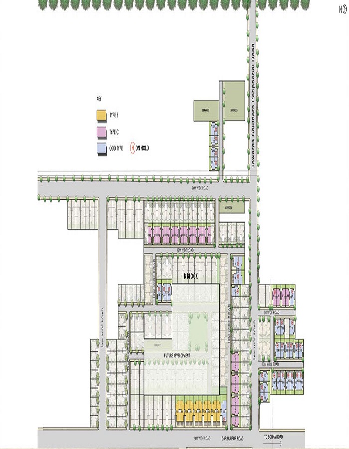 Unitech Ivy Terraces Master Plan