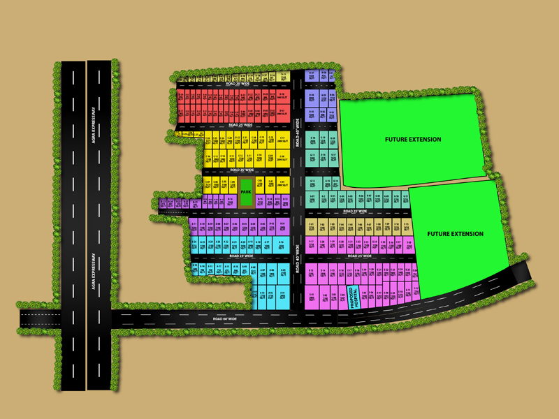 Urbanaid Taj Enclave Master Plan