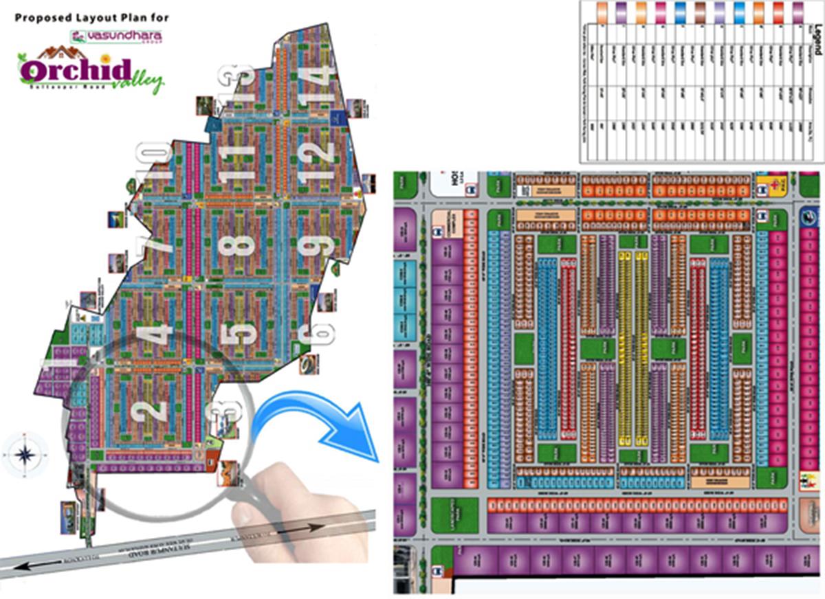 Vasundhara Orchid Valley Master Plan