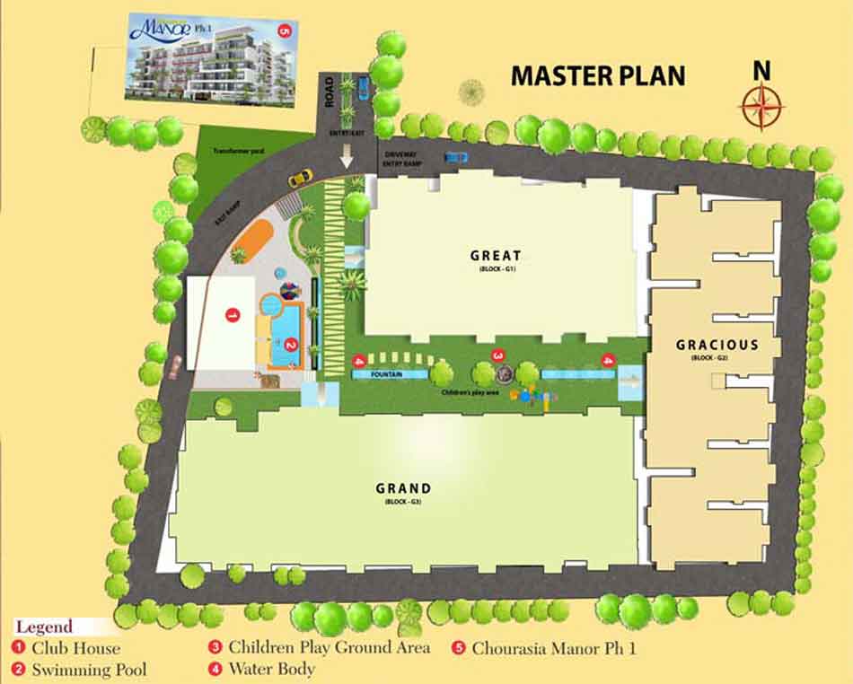 Vkc Chourasia Manor Phase 2 Master Plan