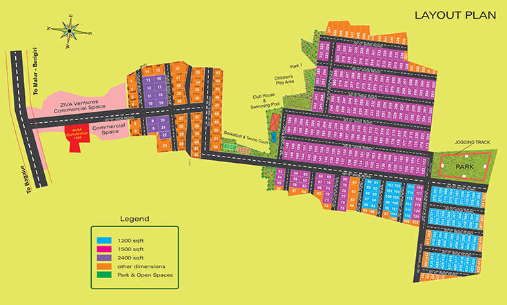 Ziva Platinum Green Master Plan