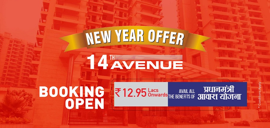 Gaur City 14th Avenue Noida Extension Banner